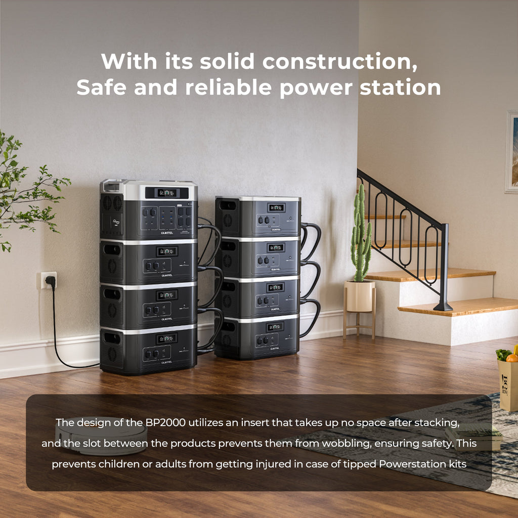 OUKITEL BP2000 Solar Generator 2200W
