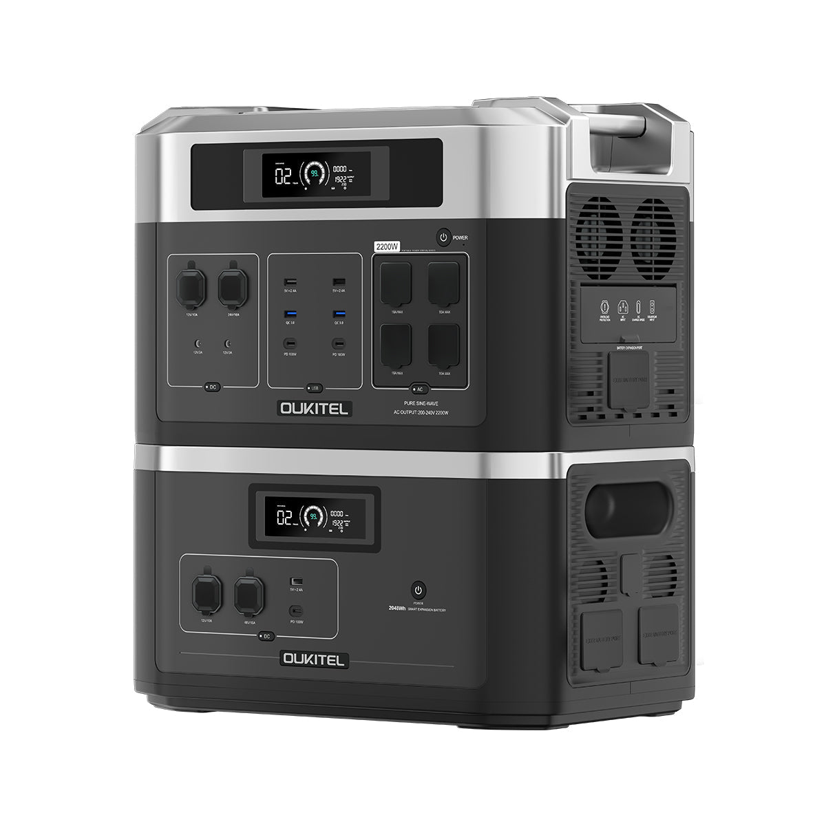 OUKITEL BP2000 Solar Generator 2200W