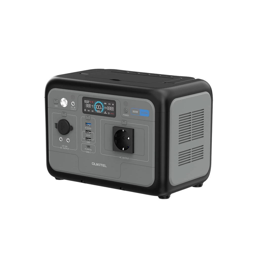 OUKITEL P800 Portable Power Station 800W | 512Wh