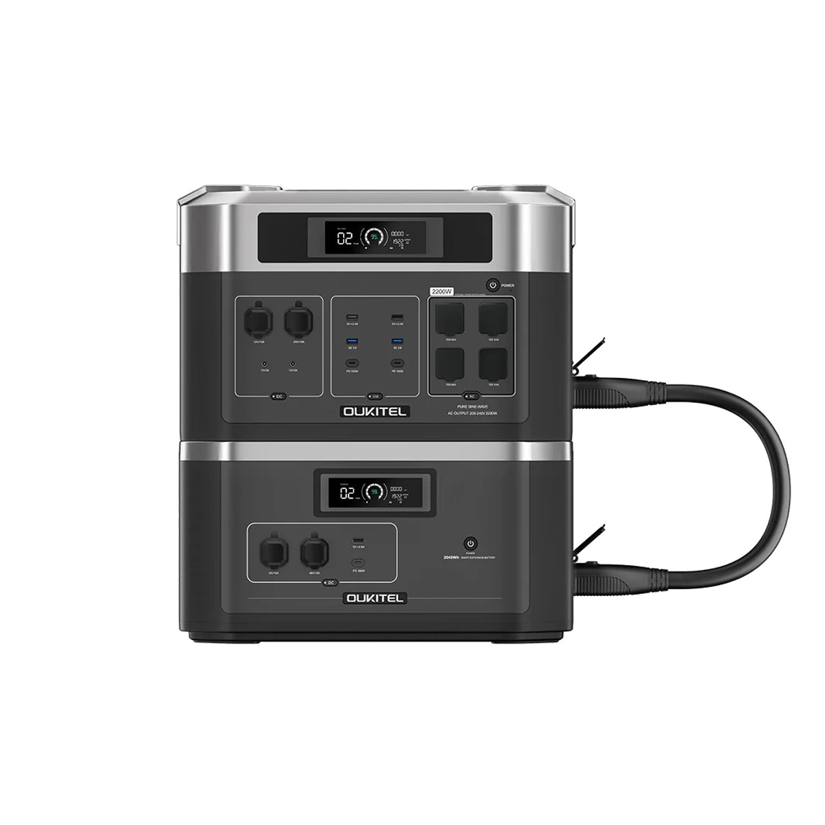 OUKITEL BP2000 Solar Generator 2200W