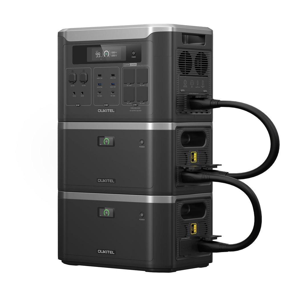 OUKITEL BP3000 Portable Power Station 3200W | 2048Wh