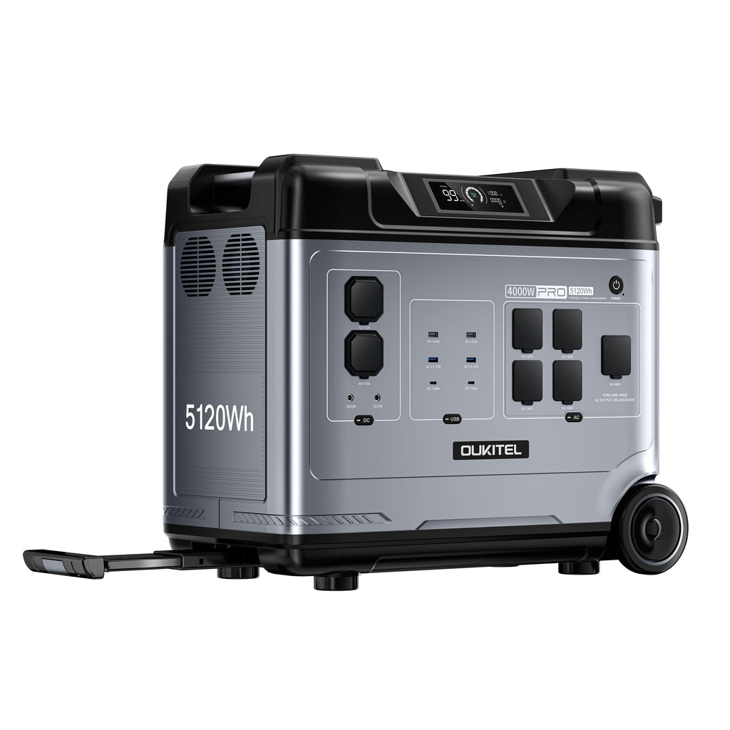 OUKITEL P5000 Pro Portable Power Station 4000W/5120Wh