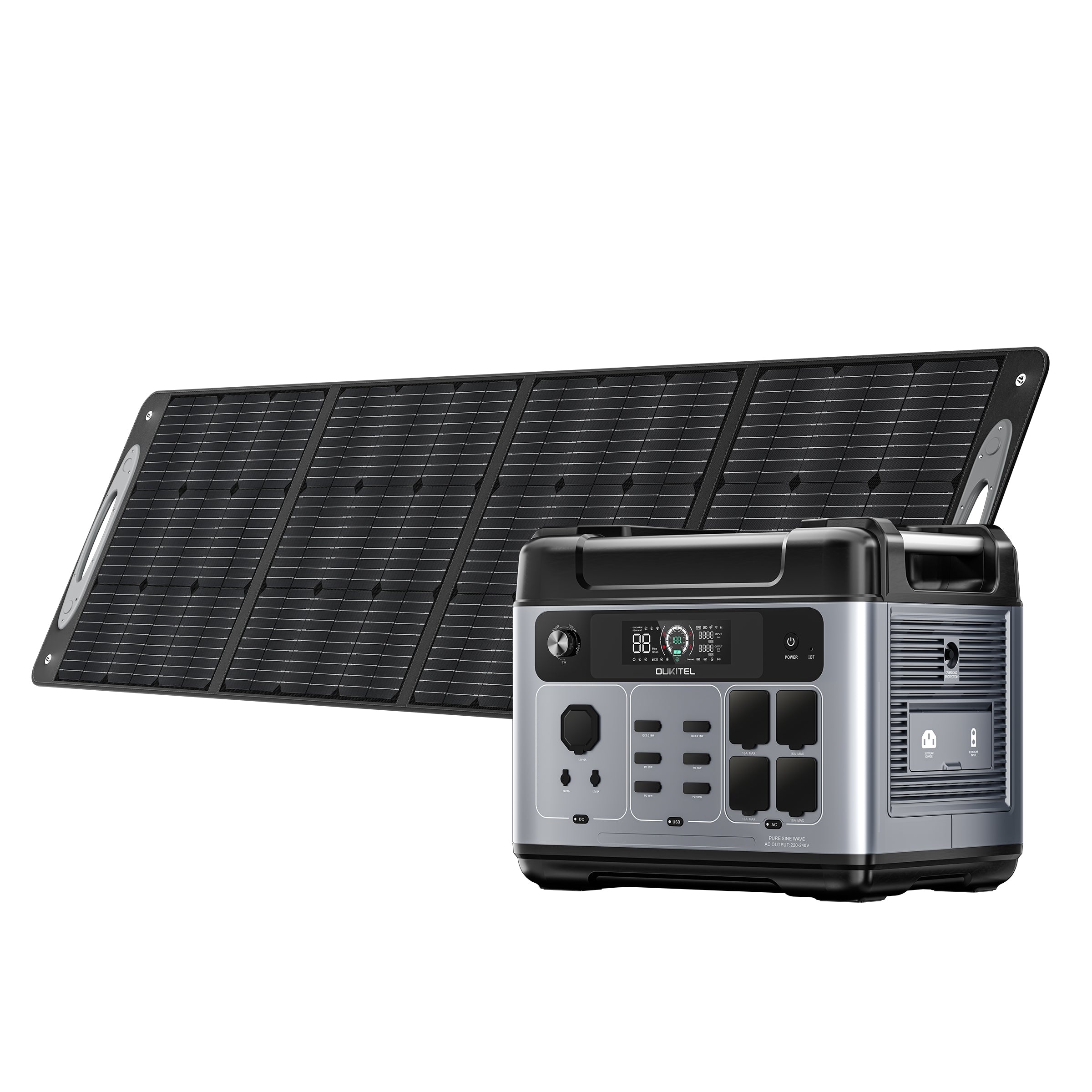 OUKITEL P2001 Plus Portable Power Station 2400W | 2048Wh