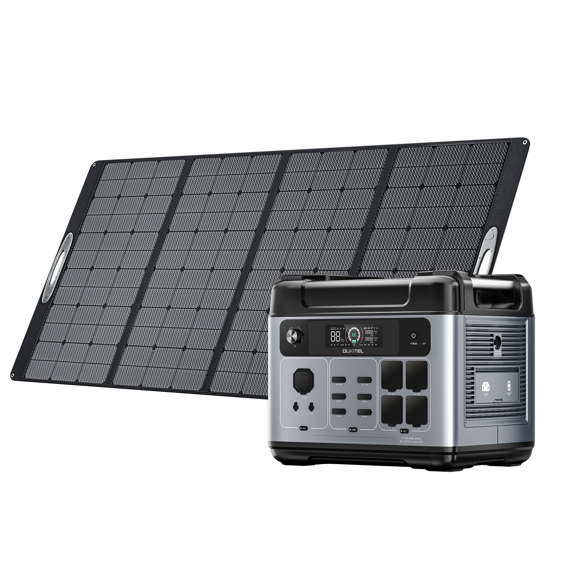 OUKITEL P2001 Plus Portable Power Station 2400W | 2048Wh